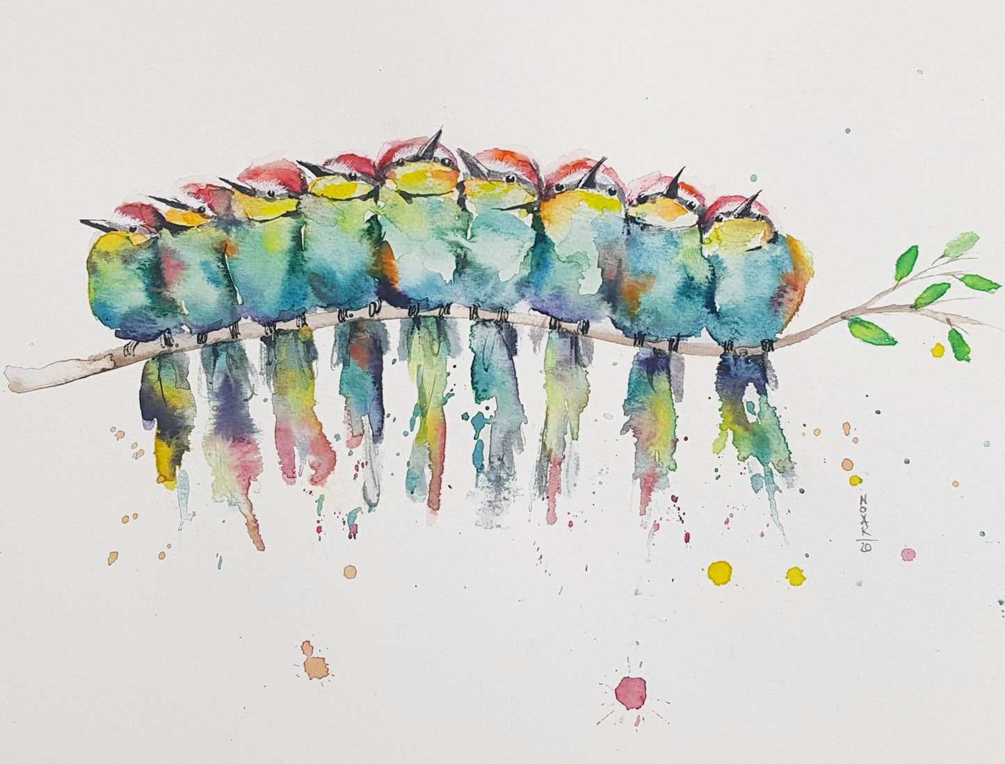 "Good Morning Song" Giclee Fine Art Print