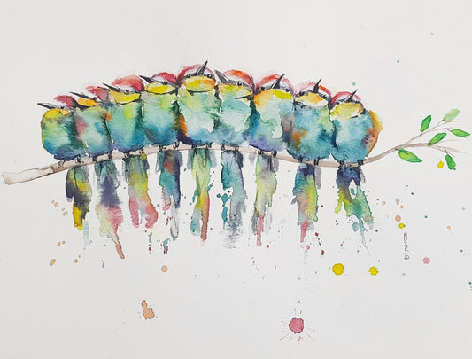 "Good Morning Song" Giclee Fine Art Print