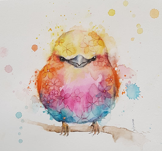 "Angry Bird" Giclee Fine Art Print
