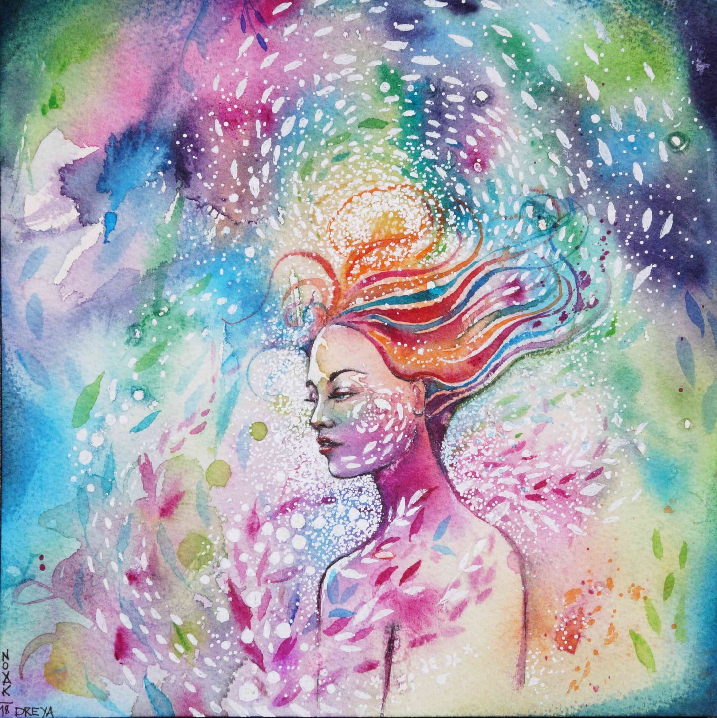 Balancing Forces of Watercolor | Dreja Novak