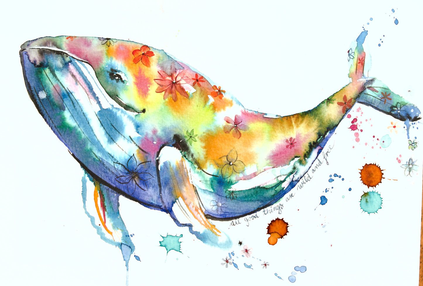 "Wild & Free" Giclee Fine Art Print