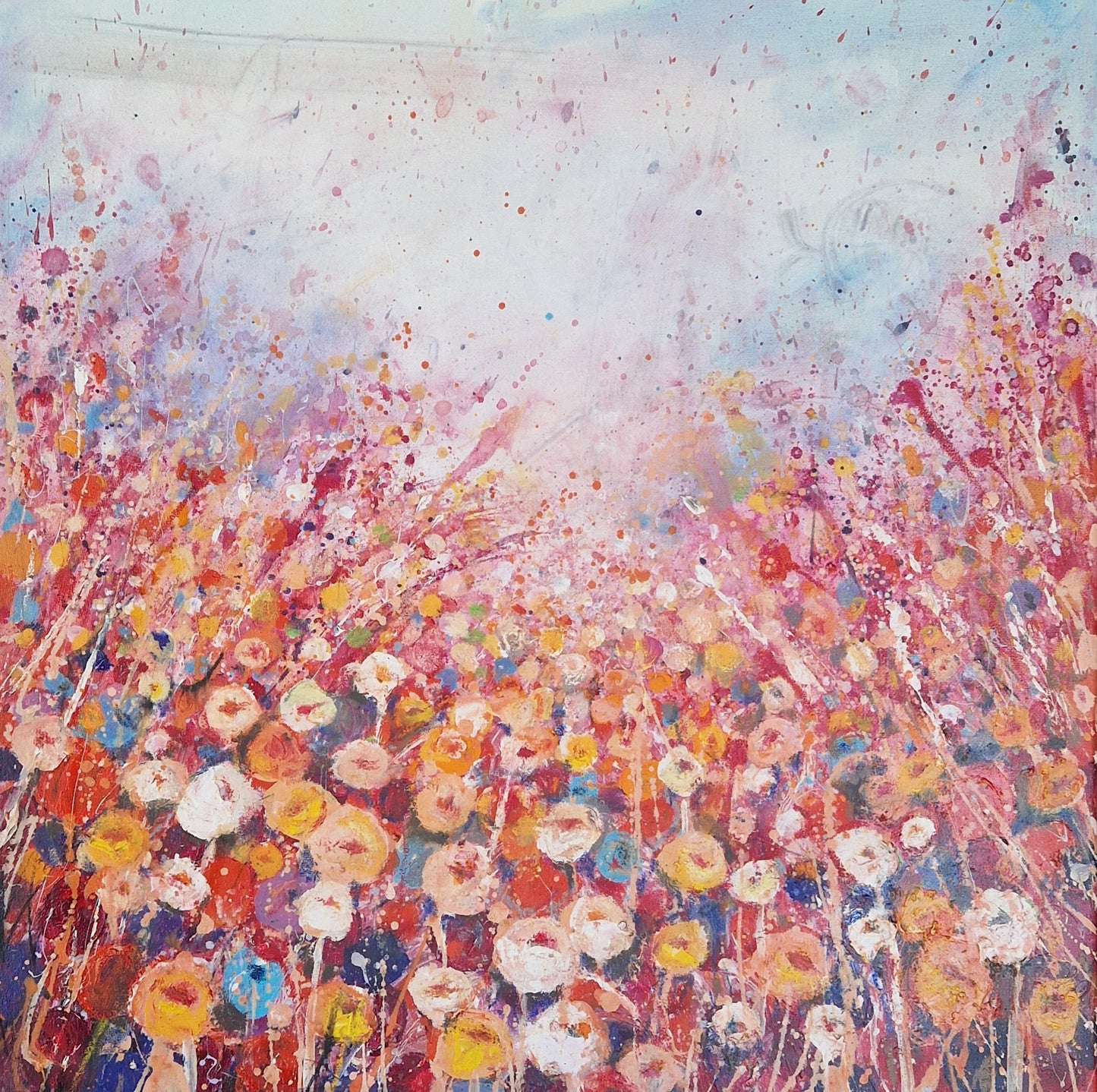 Like My Blooming Heart 50X50 Acrylic