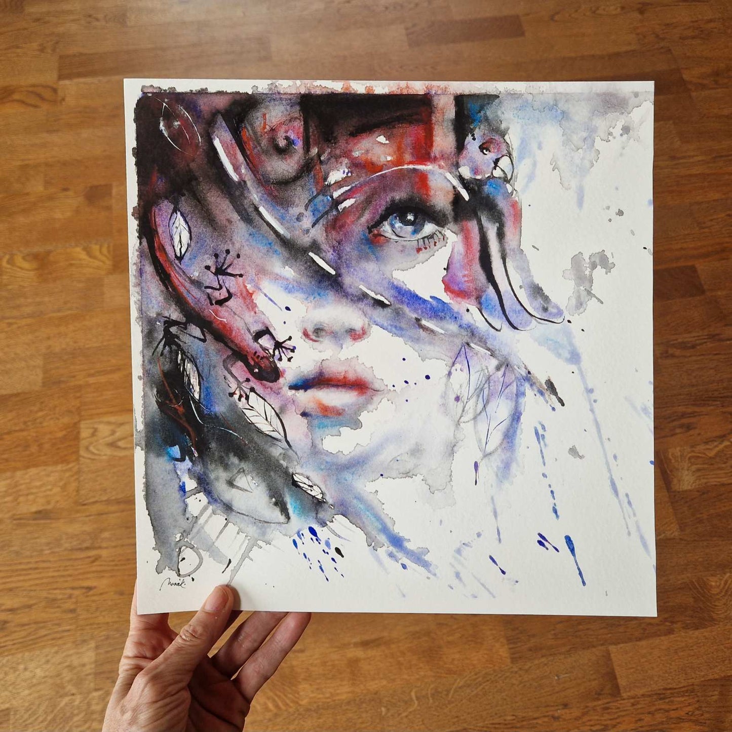 "My Way" Giclee Fine Art Print