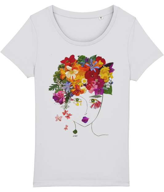 "Flower Lady" Light Weight T-Shirt