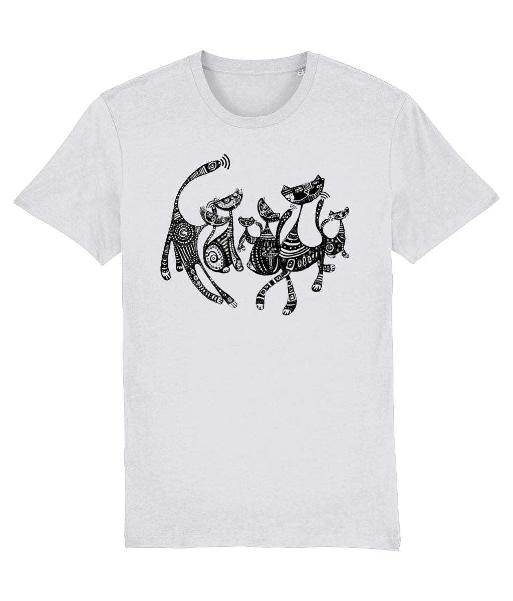 "WiFi Cats" Medium-Weight T-shirt