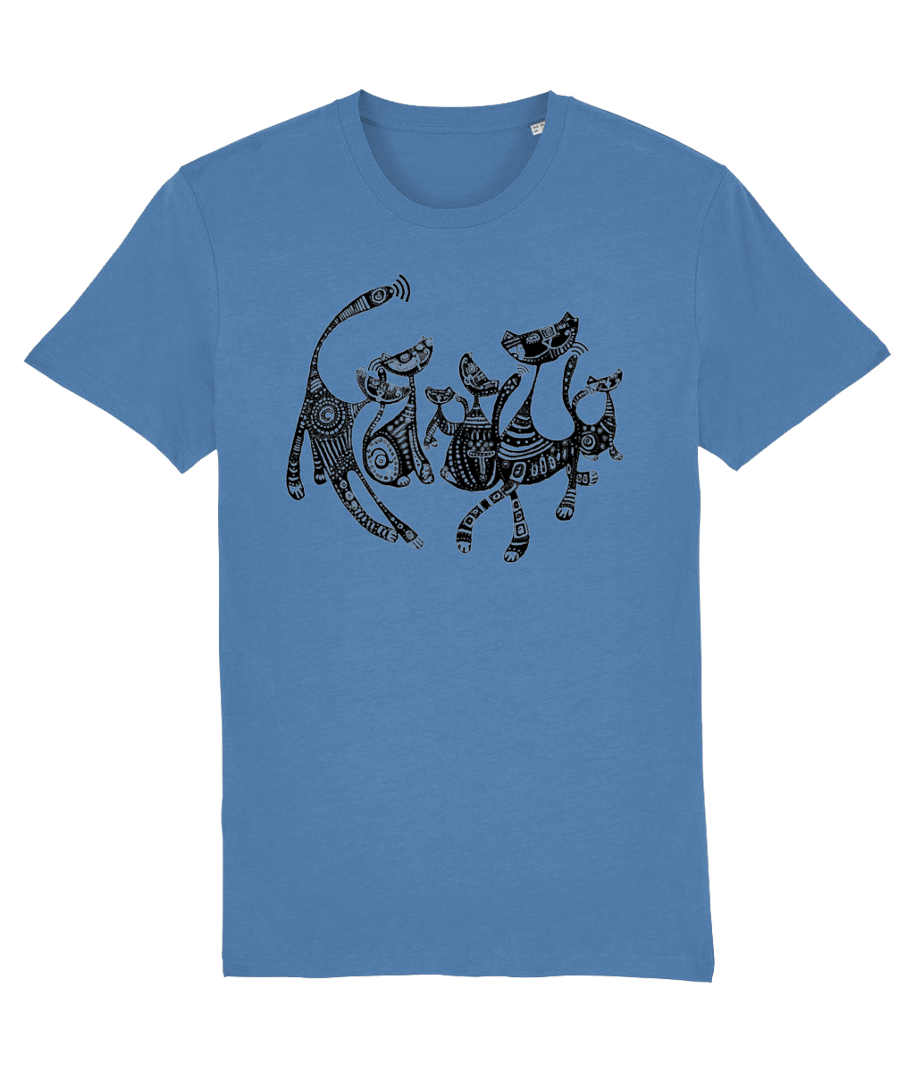 "WiFi Cats" Medium-Weight T-shirt