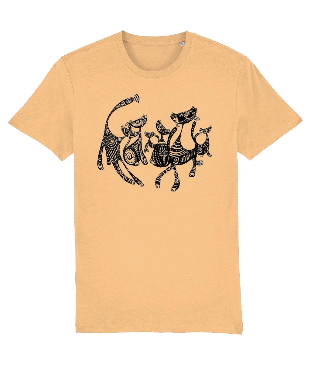 "WiFi Cats" Medium-Weight T-shirt