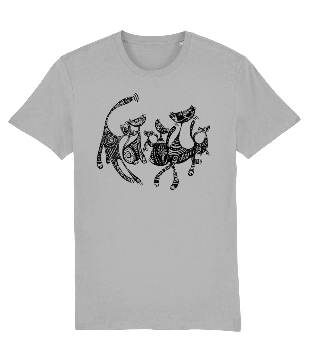 "WiFi Cats" Medium-Weight T-shirt