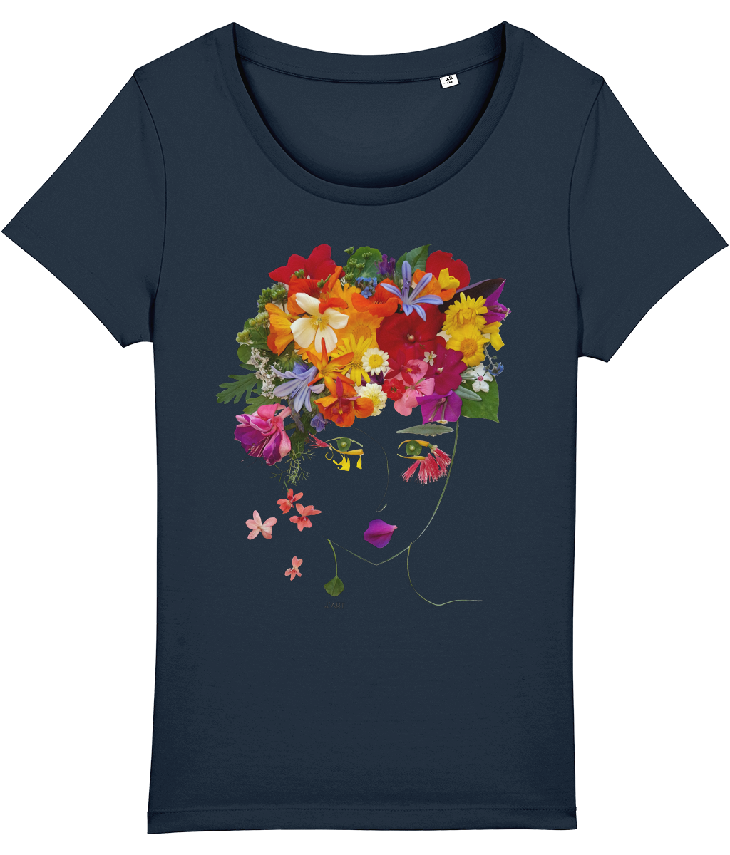 "Flower Lady" Light Weight T-Shirt