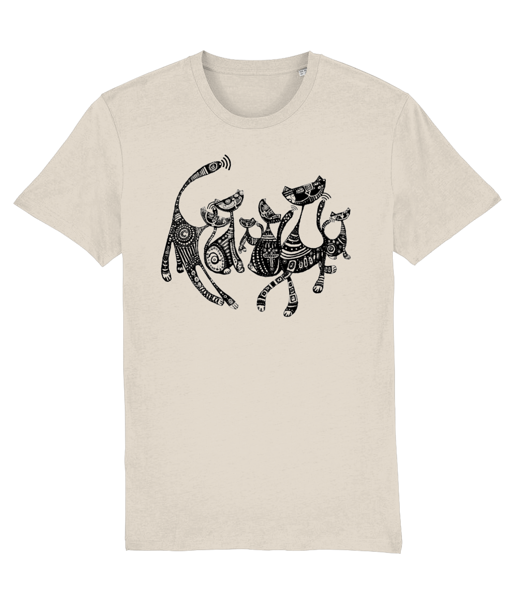 "WiFi Cats" Medium-Weight T-shirt