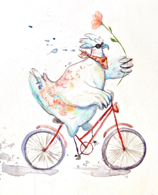 Bringing you Flower 19X19 Watercolor