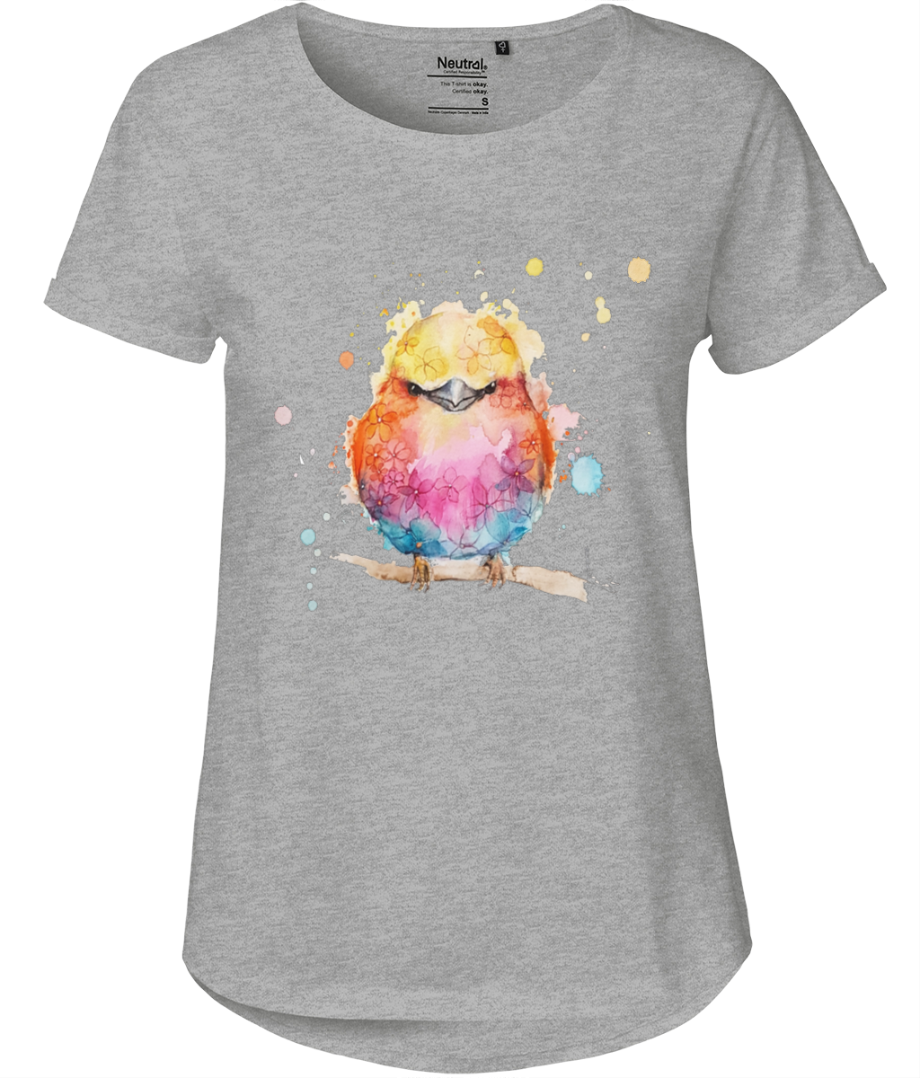 "Grumpy Bird" Body Fit T-Shirt