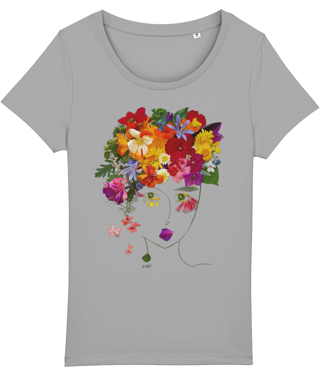 "Flower Lady" Light Weight T-Shirt