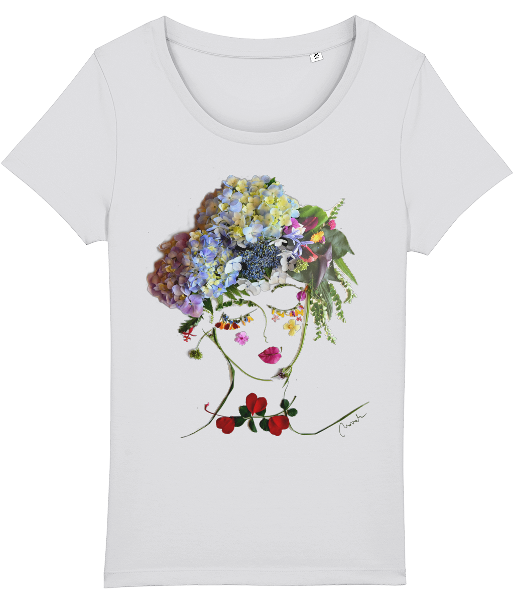 "Hortensia Lady" Light Weight T-Shirt