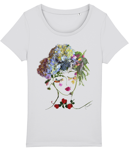 "Hortensia Lady" Light Weight T-Shirt