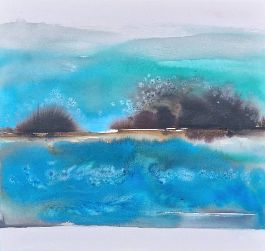 Turquoise Escape 60X60 Acrylic